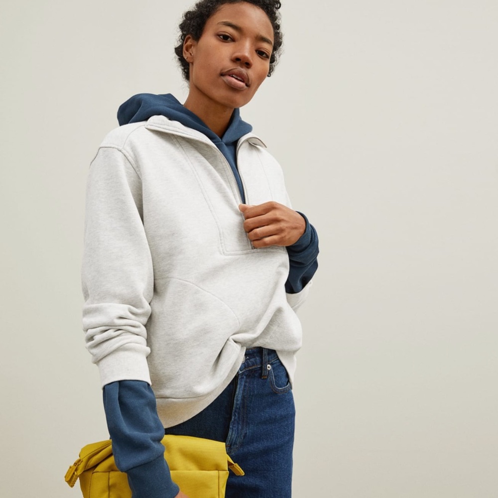 Everlane The Track Half-Zip Size S